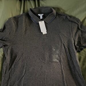 Calvin Klein Charcoal Polo Shirt